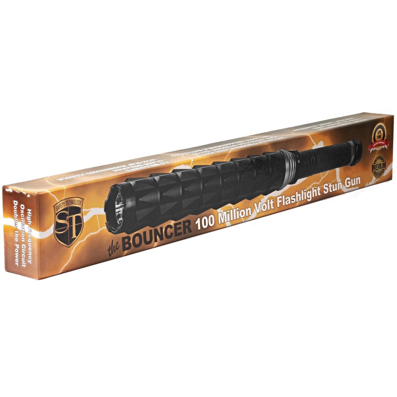 Bouncer Stun Baton with Flashlight - Image 2