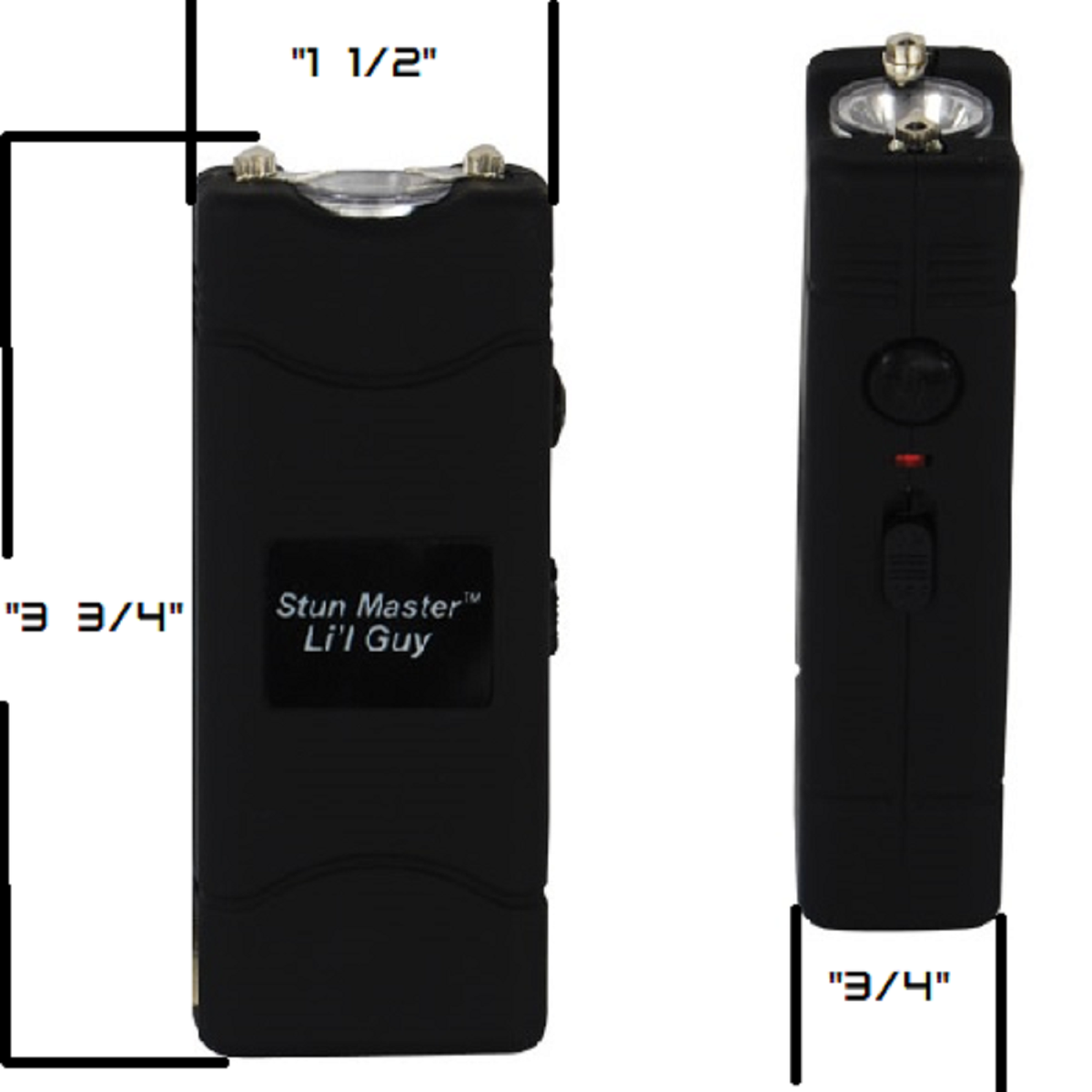 Li'l Guy Stun gun measurements
